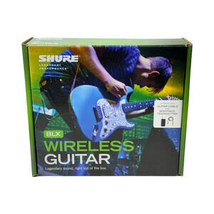 Shure BLX14 UHF Wireless System Perfect for Guitar and Bass with 1/4 Jack Open B